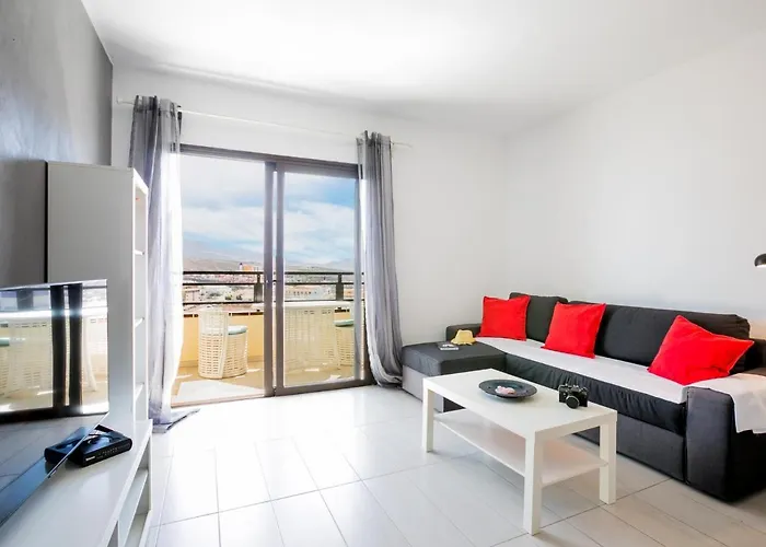 Lägenhet 1215 Cozy With Pool, Wifi Sea View Playa Paraiso (Tenerife)