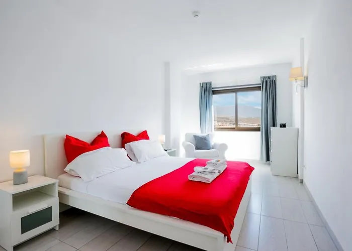 1215 Cozy With Pool, Wifi Sea View Lägenhet Playa Paraiso (Tenerife)